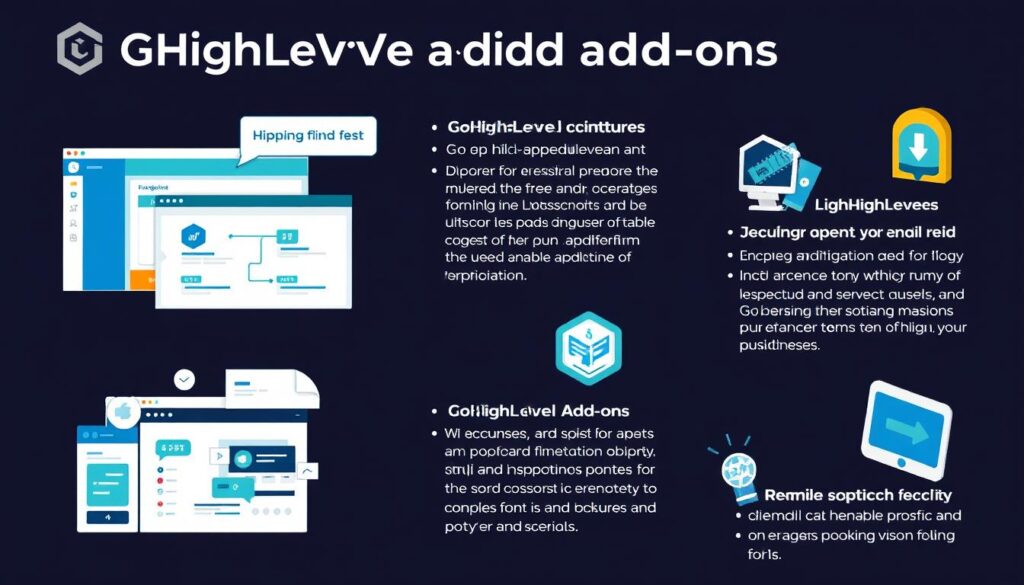 Image of GoHighLevel add-on features
