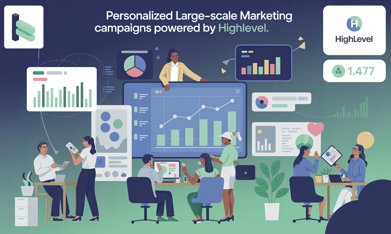 découvrez comment highlevel vous permet de créer et gérer facilement des campagnes marketing personnalisées à grande échelle, pour toucher efficacement vos clients et booster vos résultats.